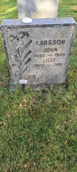 Grave number: M 14  116