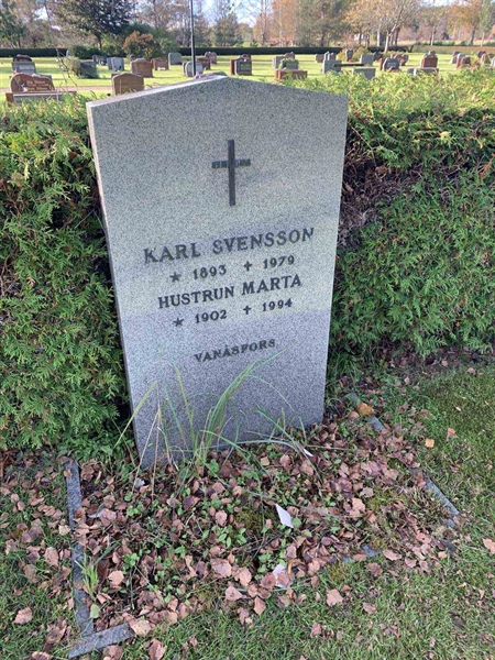 Grave number: VK B   257, 258