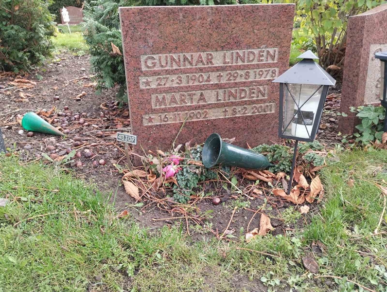 Grave number: Ö U10   107