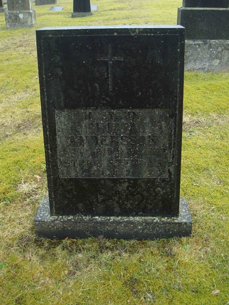 Grave number: BR AII    99