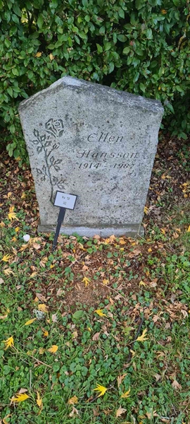 Grave number: M 18   32