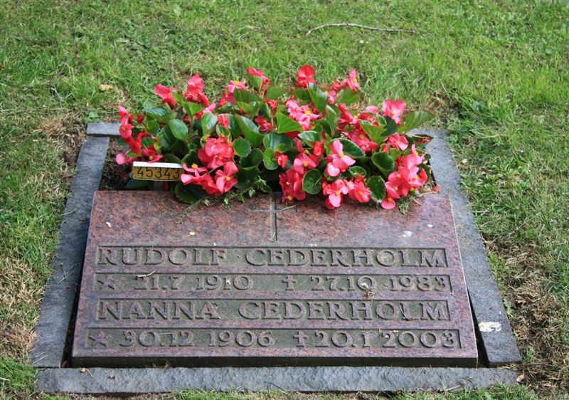 Grave number: Ö 45   343