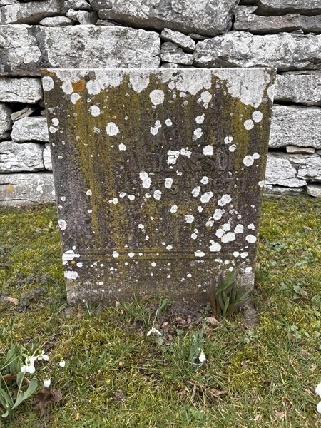 Grave number: G A 3