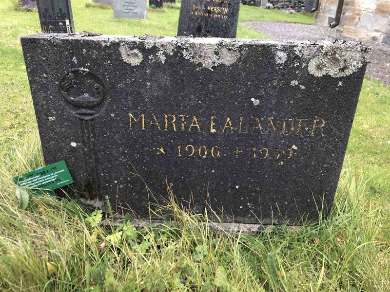 Grave number: ÅR A   195