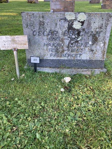 Grave number: 1 NA    11