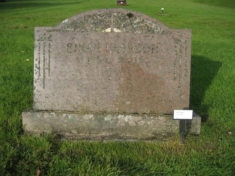 Grave number: Fr 5   387