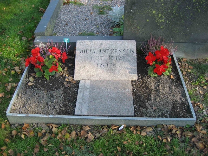 Grave number: Fr 6   201