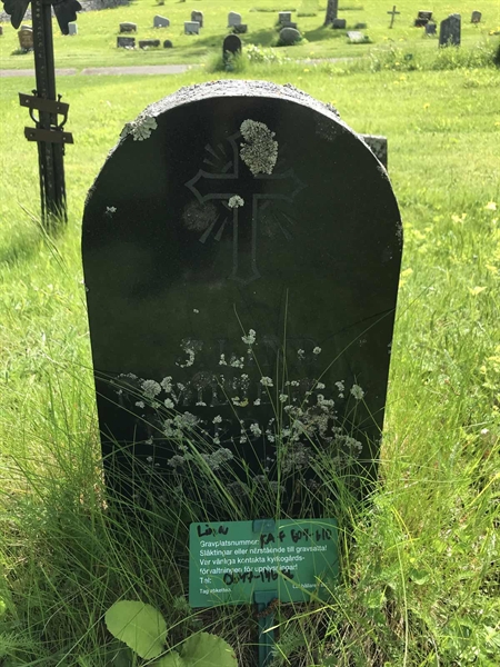 Grave number: KA F   609, 610