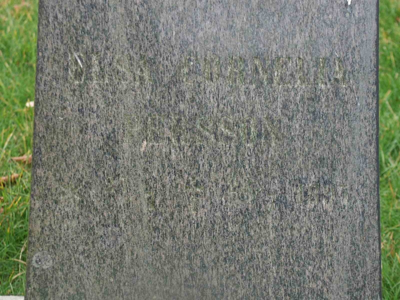 Grave number: KK GK C1    83