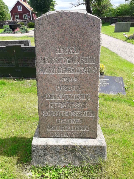 Grave number: BR G   184