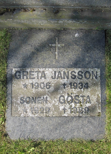 Grave number: NY J   125
