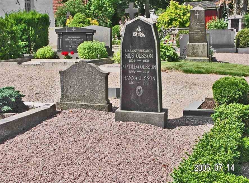 Grave number: 3 H    23, 24, 25