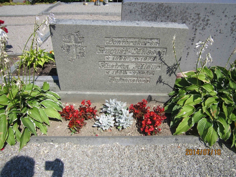 Grave number: 8 M 27-28