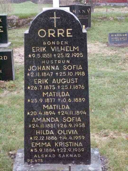 Grave number: 1 GB1 03     25