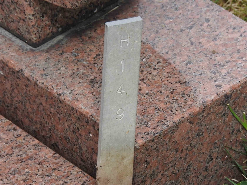 Gravnummer: BK H   149