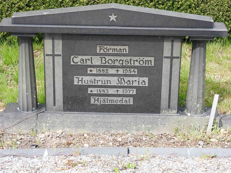 Gravnummer: BK H   158-159