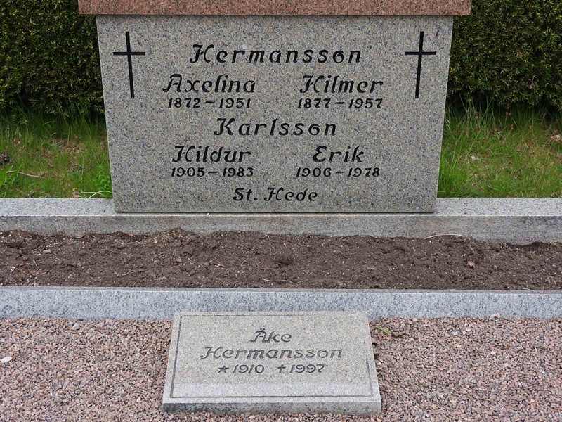 Gravnummer: BK H   179-180