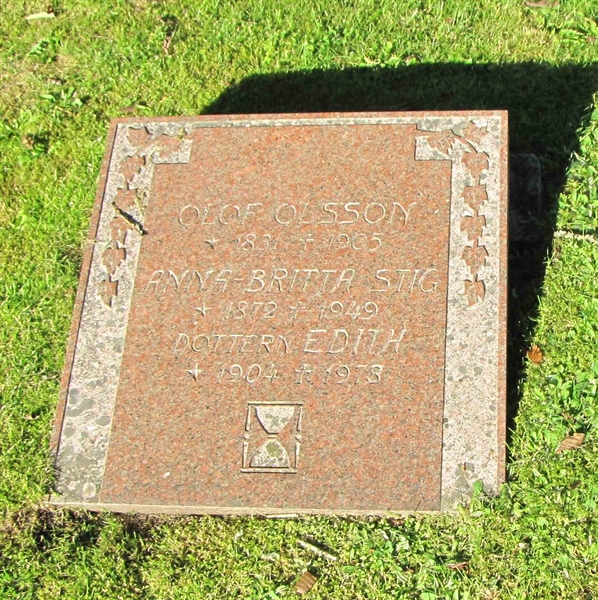 Grave number: HG MÅSEN   582, 583