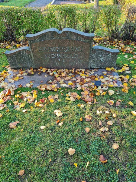 Grave number: K1 01    91, 92