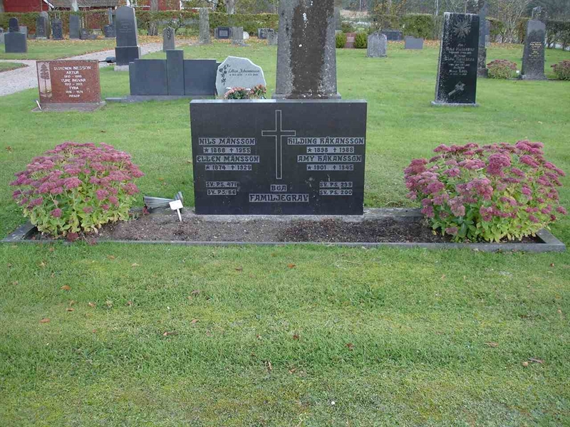 Grave number: FN G     2, 3