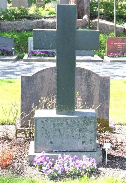 Grave number: A J    91-93