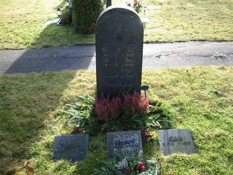 Grave number: KV D   25a-c