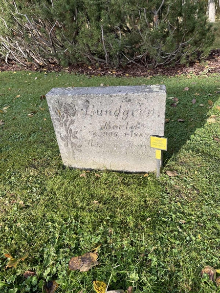 Grave number: 1 U6 16