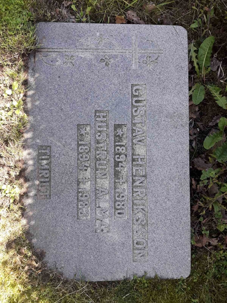 Grave number: BR C    80