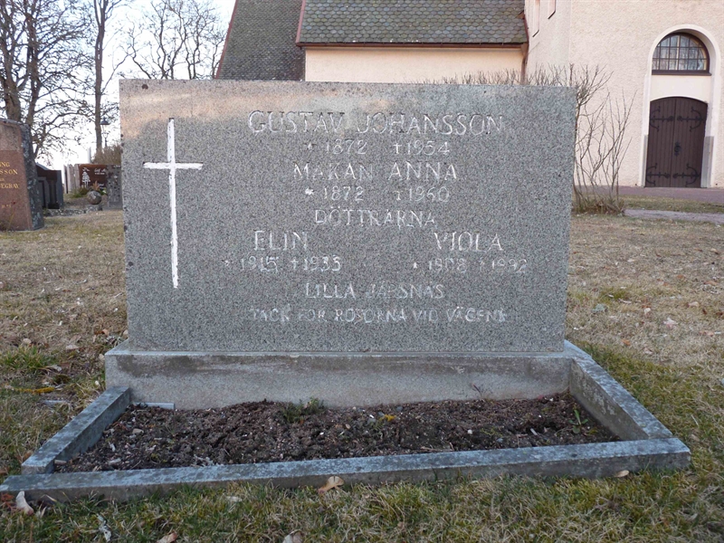 Grave number: JÄ 1   45