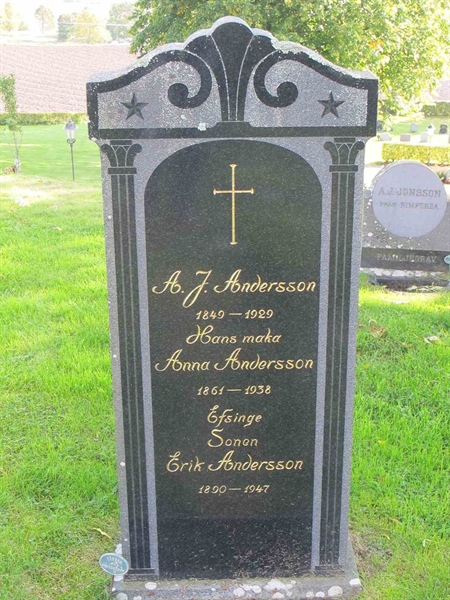 Grave number: TJGL B   324, 325