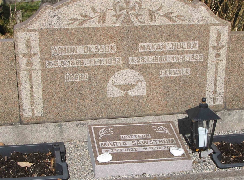 Grave number: HJ  1333, 1334
