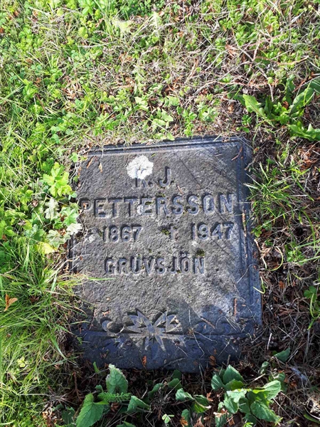 Gravnummer: NK A A   176