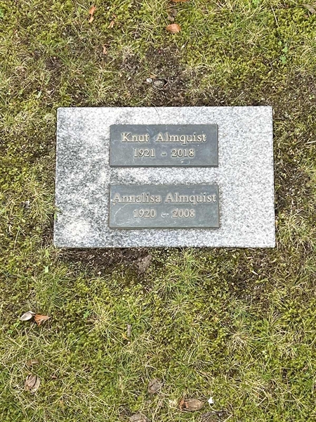 Grave number: TN AP   84