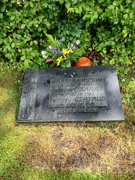 Grave number: SRN 7 81, 82, 83
