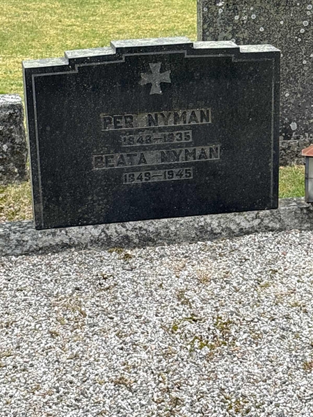 Grave number: SKF A   203, 204