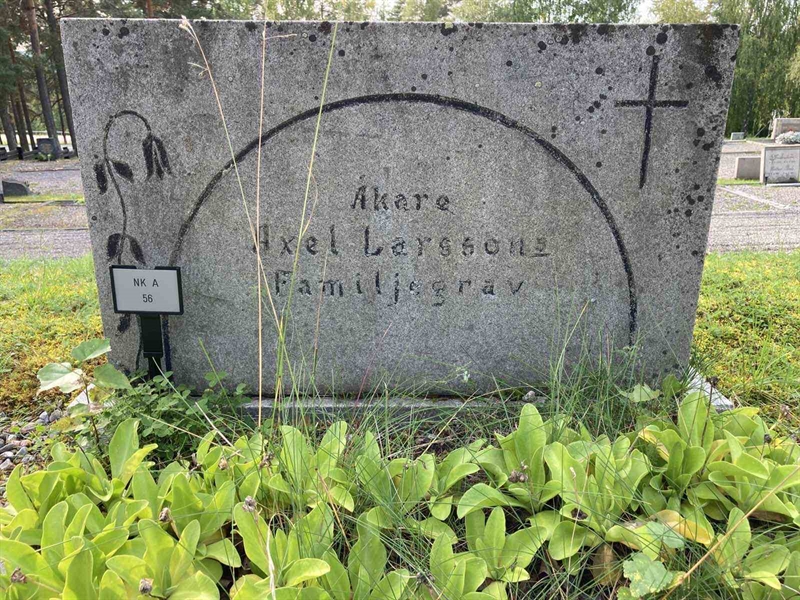 Grave number: NK A 56