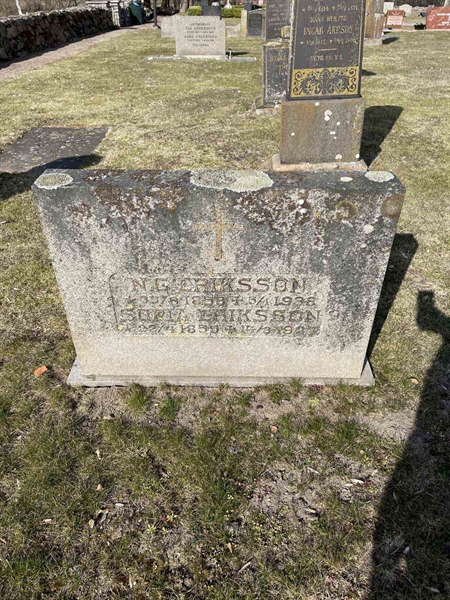 Grave number: VV D    45A