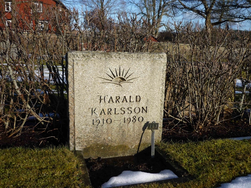 Grave number: B VÄ 263