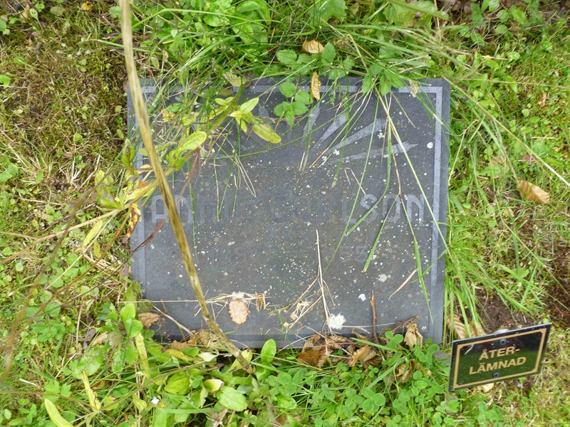 Grave number: ROG F  144, 145
