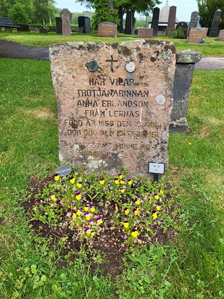 Grave number: kö 01 15    41