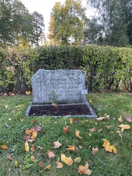 Grave number: 1 G    18