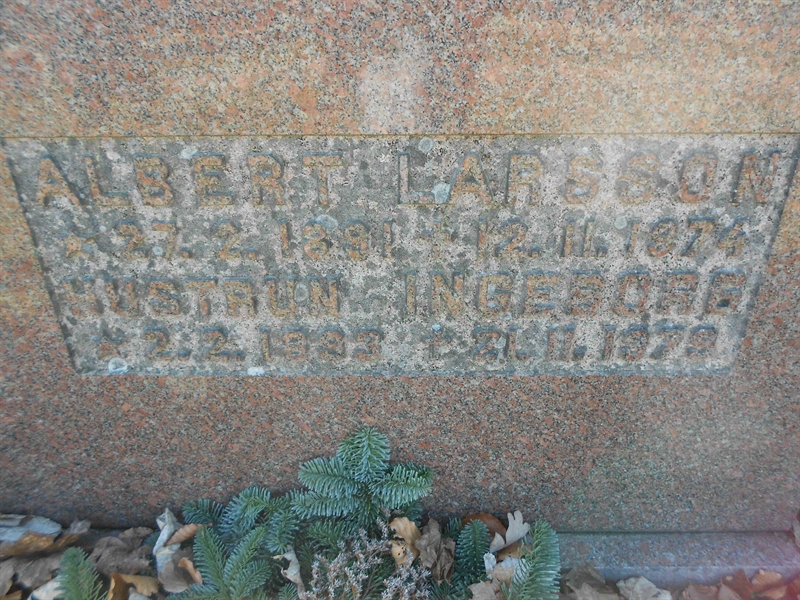Grave number: NÅ G7     3, 4