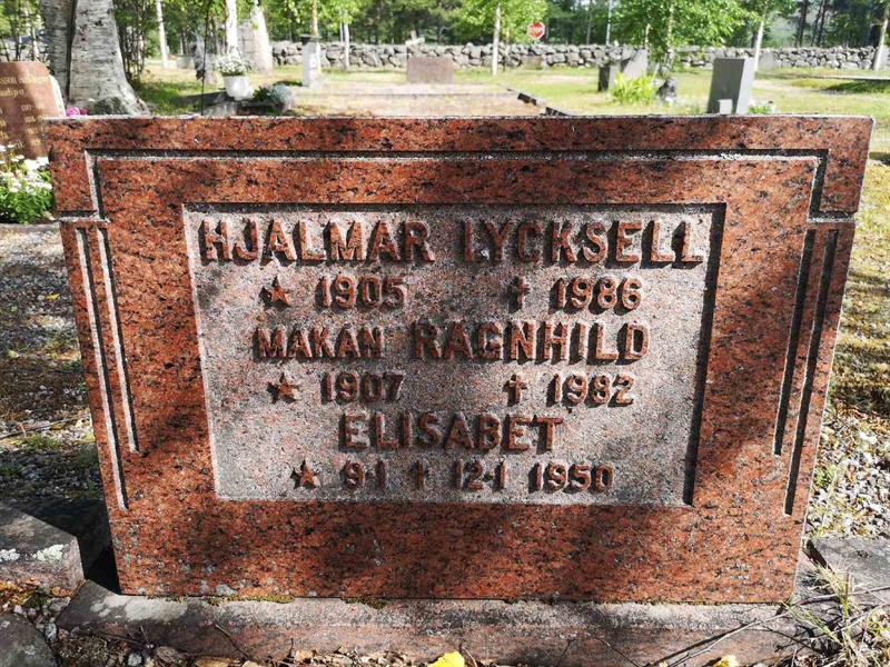 Gravnummer: SK E    19