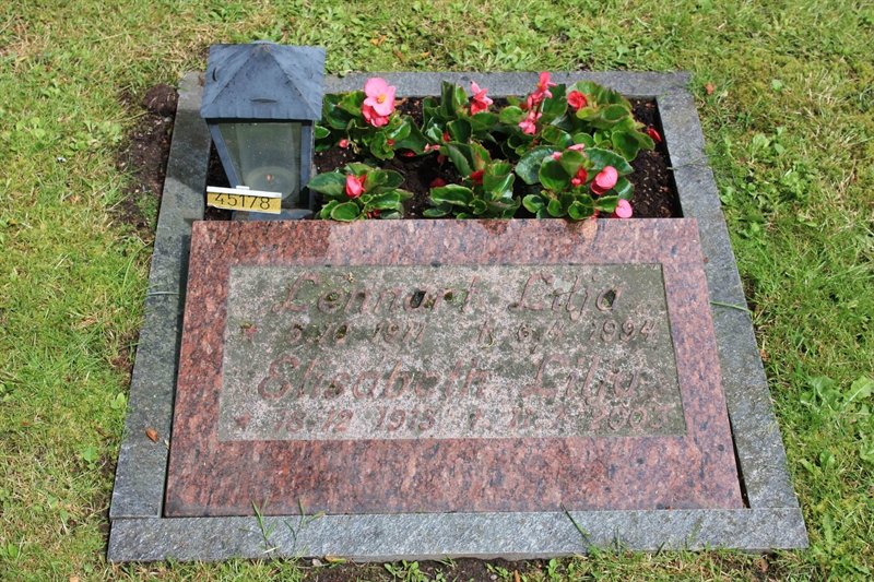 Grave number: Ö 45   178