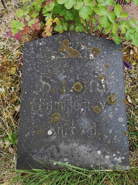 Gravnummer: SK K    65