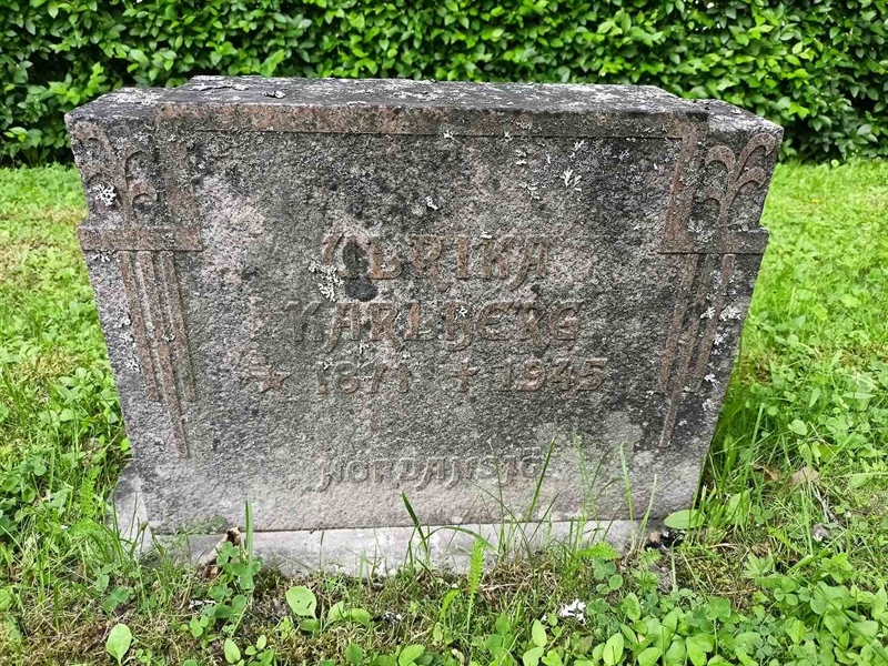 Grave number: 1 Ö 17   490V