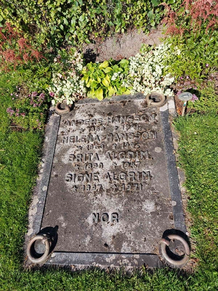 Gravnummer: 1 D   048