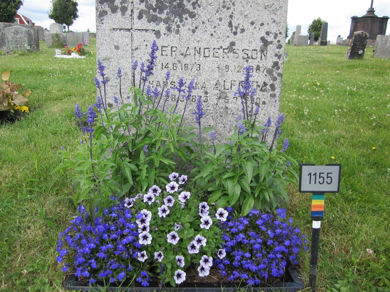 Grave number: KG A  1155, 1156, 1157, 1158