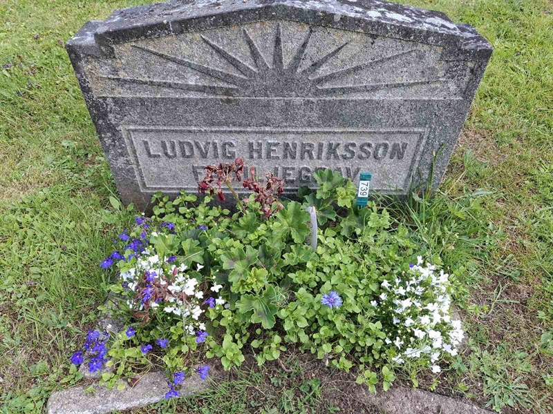 Grave number: 001 2   739