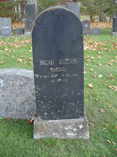 Grave number: FN Å     5
